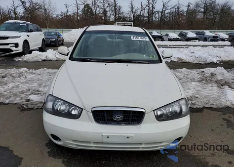 2003 Hyundai Elantra Gls z USA, uszkodzony, nr VIN KMHDN45D03U598251